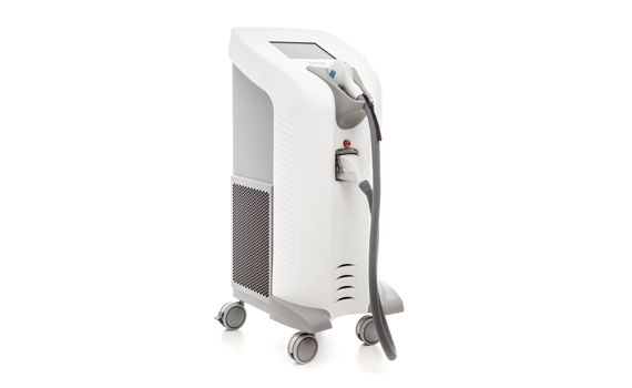 Laser device photographed at AB Skin Clinic.